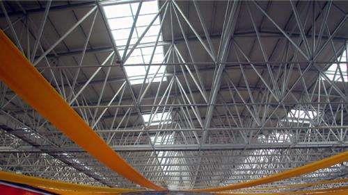 任丘盘点螺栓球网架构件施工前的检验工作