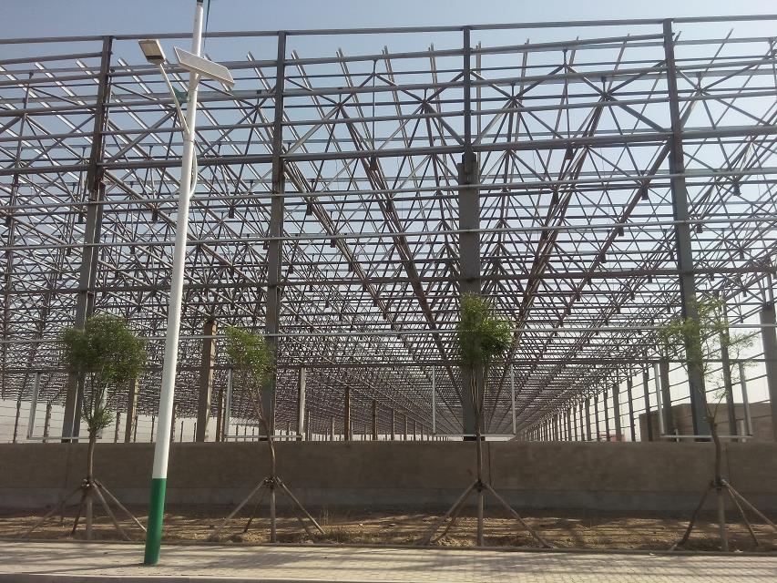 任丘汽车工业厂房网架